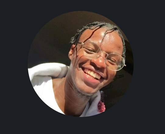 A rare picture of me smiling