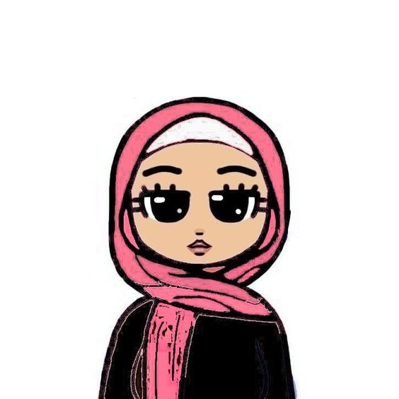A Bitmoji representing Aaminah Habib, smiling
